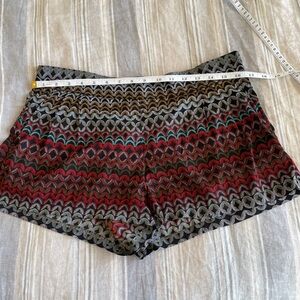 Element Chevron Shorts - Red, Black, Teal, Gray